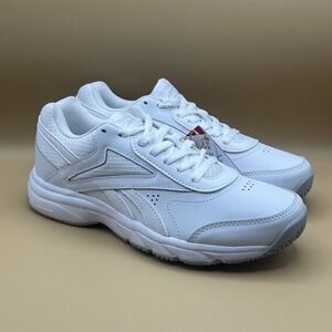Reebok Work n' Cushion White Nurse Medical Non Slip Shoes - Women's Size 8.5 NEW